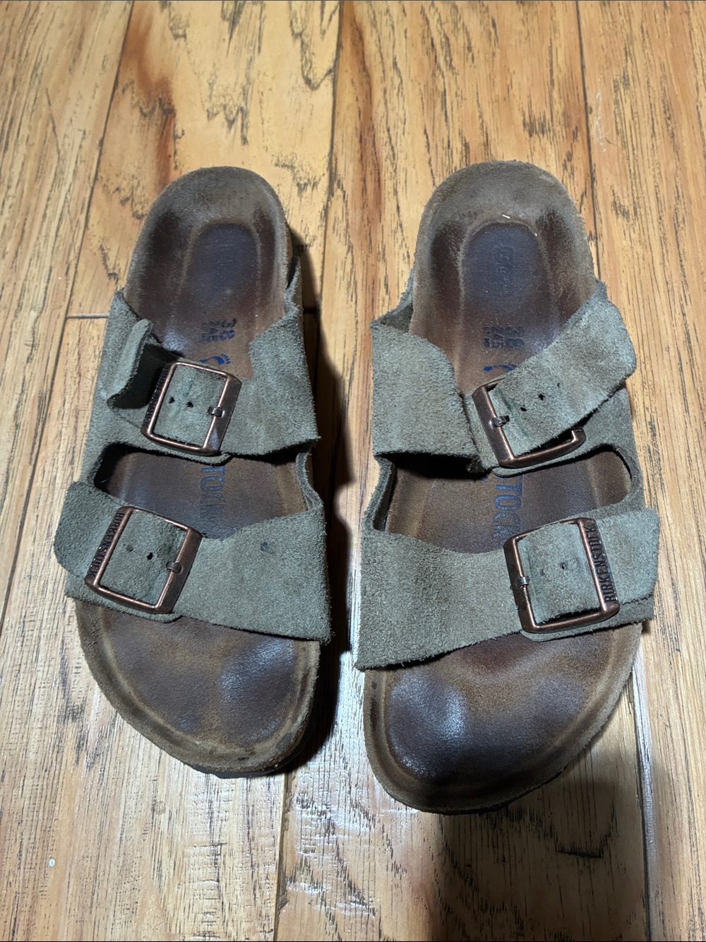 Birkenstock Slide Sandal Soles - sz 38
